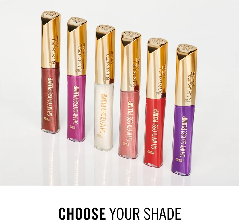 Rimmel Oh My Gloss! Plump lūpu spīdums