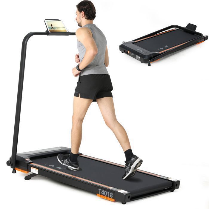 Tapis de Course Pliable Ultra Silencieux 750W avec télécommande SY-T4018