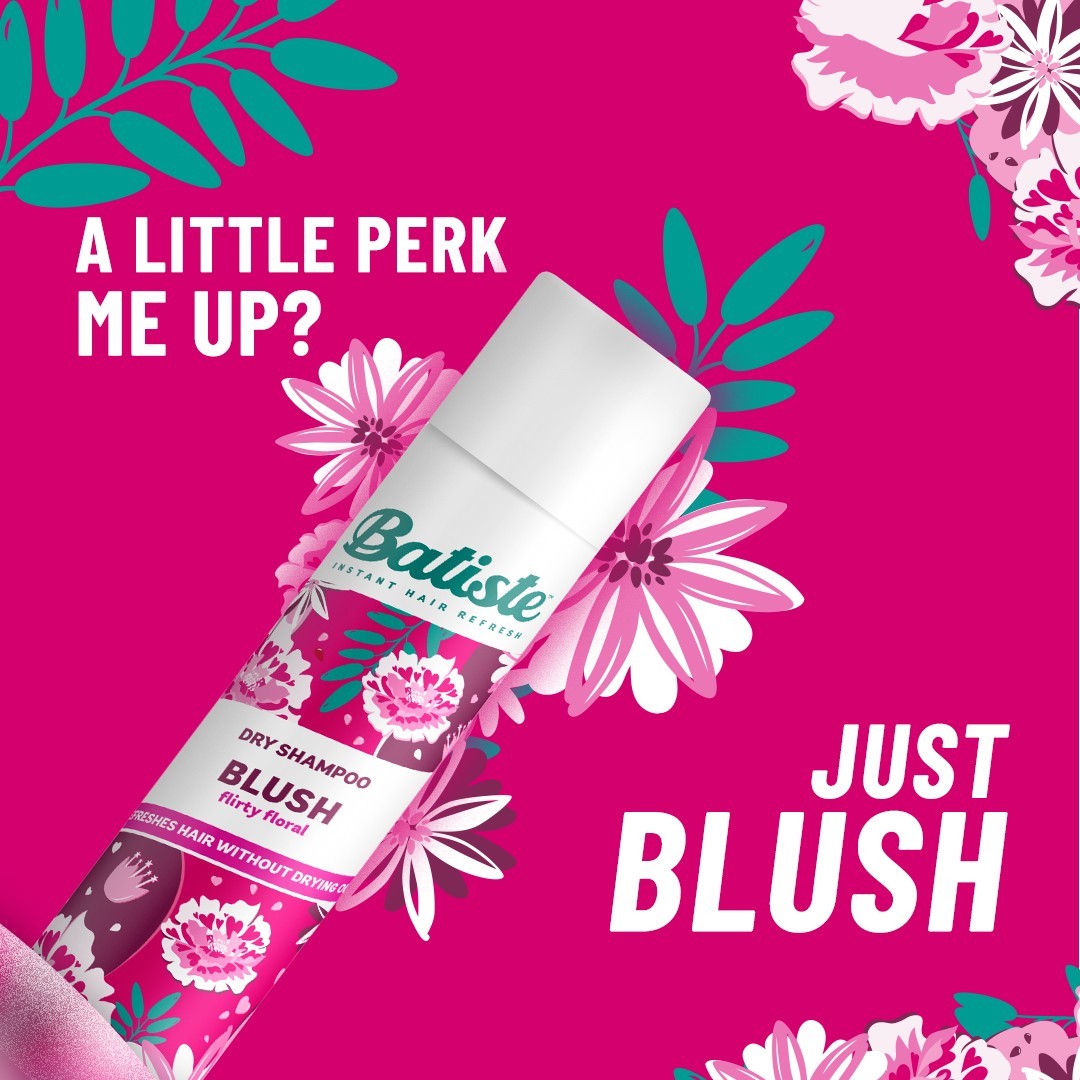 Batiste Trockenshampoo rumenilo - 200 ml