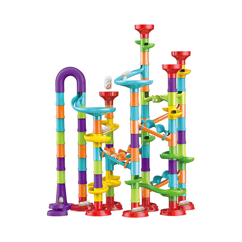 FunToys knikkerbaan met 113 onderdelen