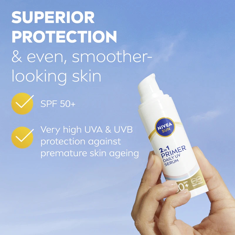 NIVEA SUN Daily UV Serum 2-у-1 подлога за шминку