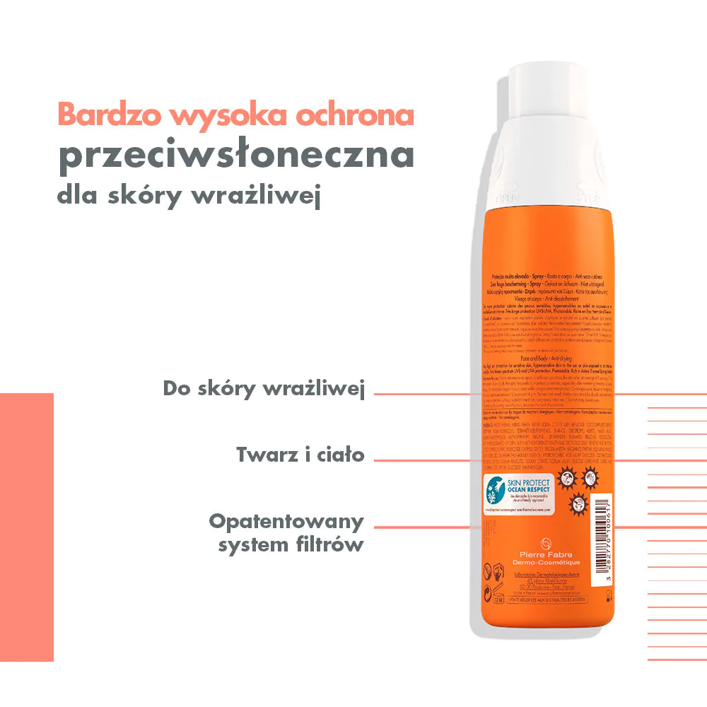 Avène Sun Spray ochronny SPF50+
