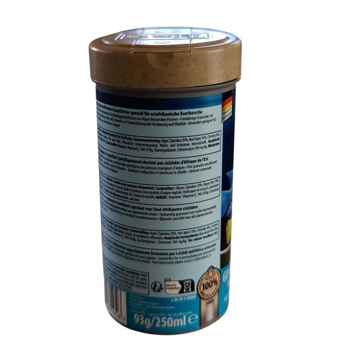 Gránulos de Malawi 93 g 250 ml Alimento para cíclidos del este de África - Tetra