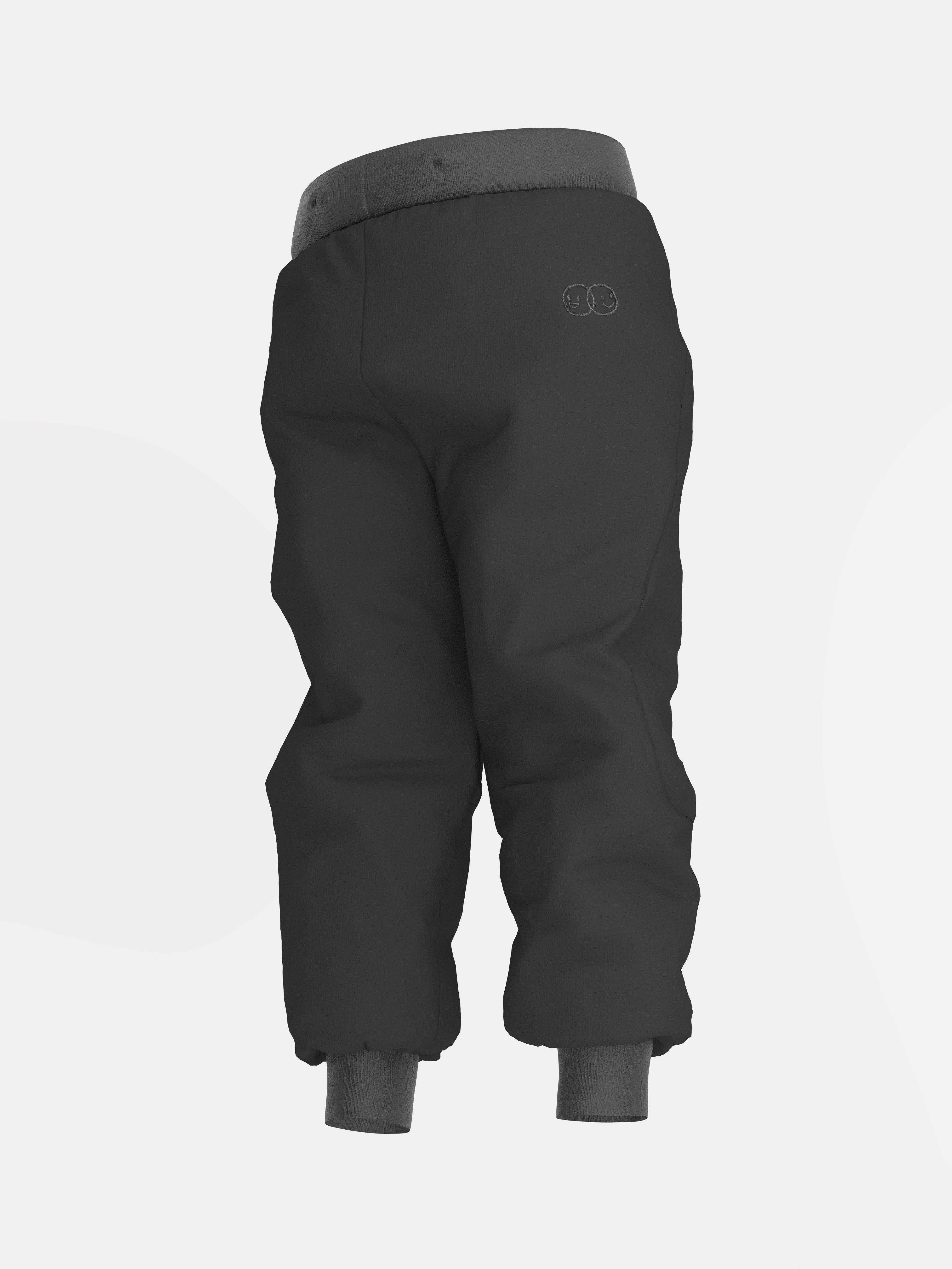 Pantalones ligeros, acolchados e impermeables – Ropa deportiva infantil negra