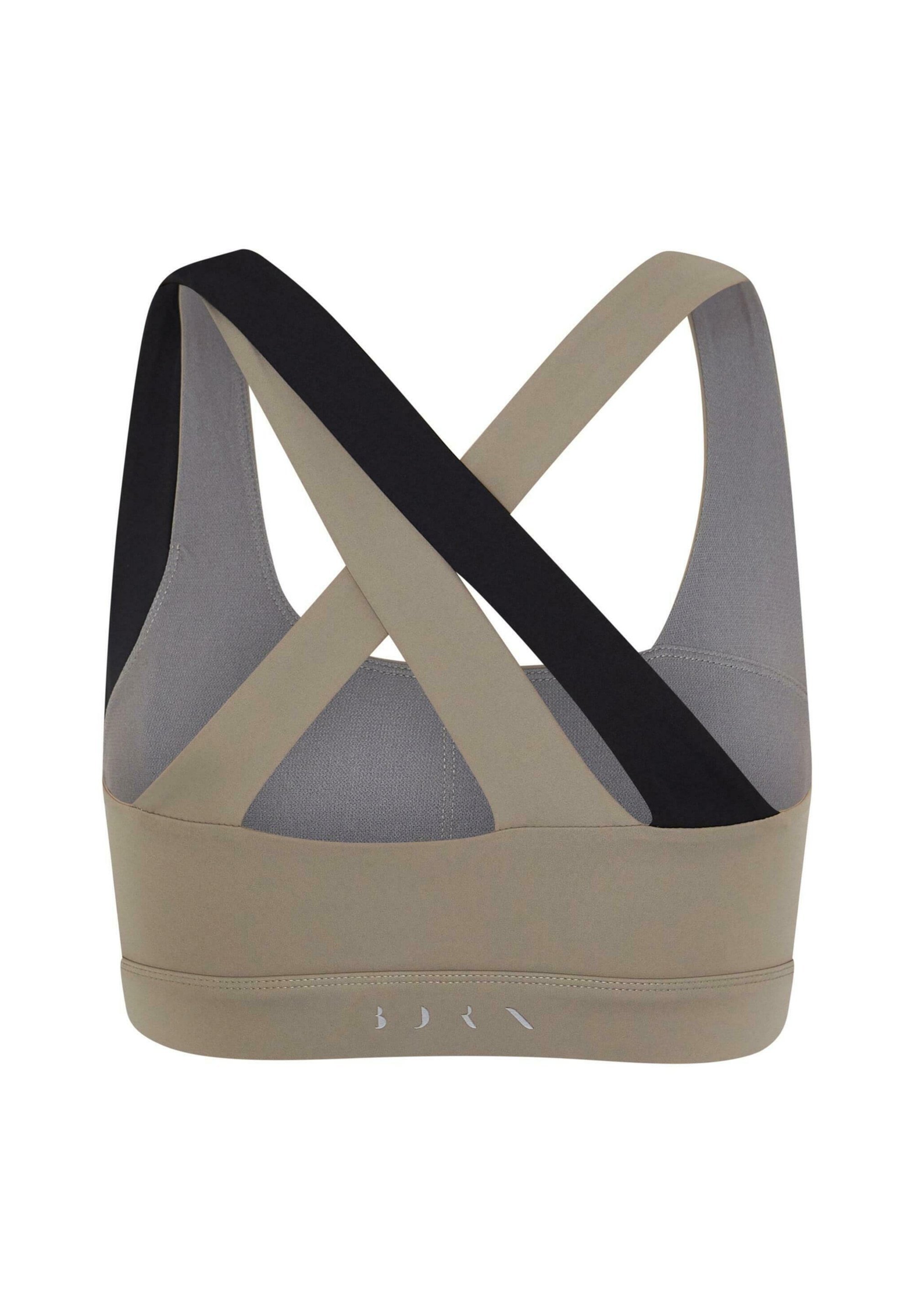 Sutiã esportivo Born Living Yoga CLEO - Suporte médio - bege