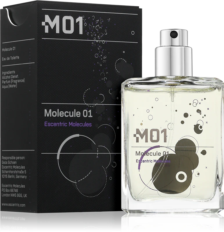 Escentric Molecules Molecule 01 eau de toilette unissex + Estojo
