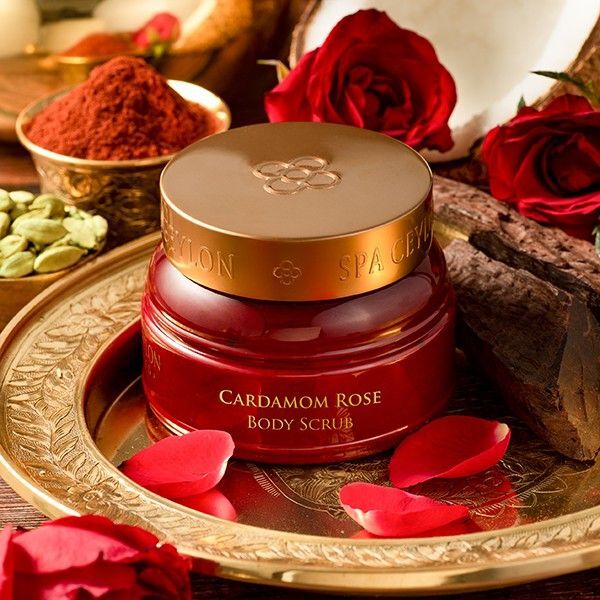 SPA CEYLON Kardamon Róża - Peeling do ciała - 225 g