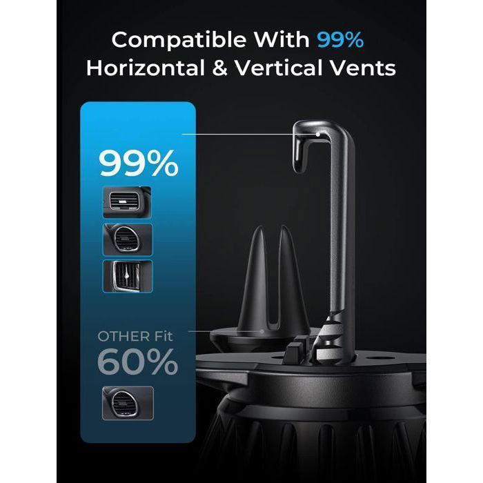 Suporte magnético para celular veicular com rotação de 360 graus, compatível com iPhone 16, 15, 14 Pro Max Plus, Galaxy 24 e 23 Ultra.