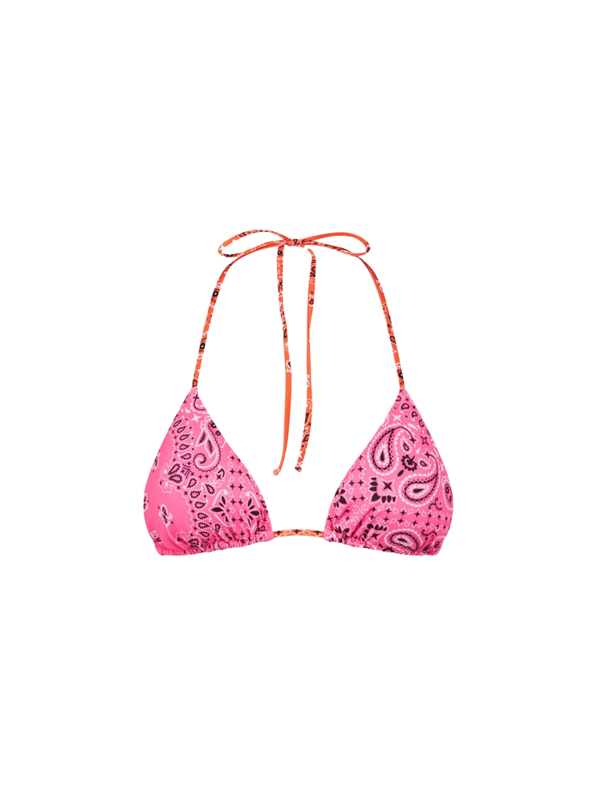 Triangel-Top für Damen mit Bandana-Print