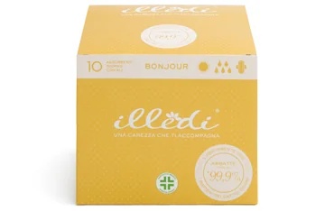 ILLEDI Illedi Bonjour Day maandverband met vleugels, 10 stuks