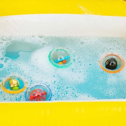 Igračka za kupanje s mjehurićima za plutanje i igru Little Pilot Bath Toys
