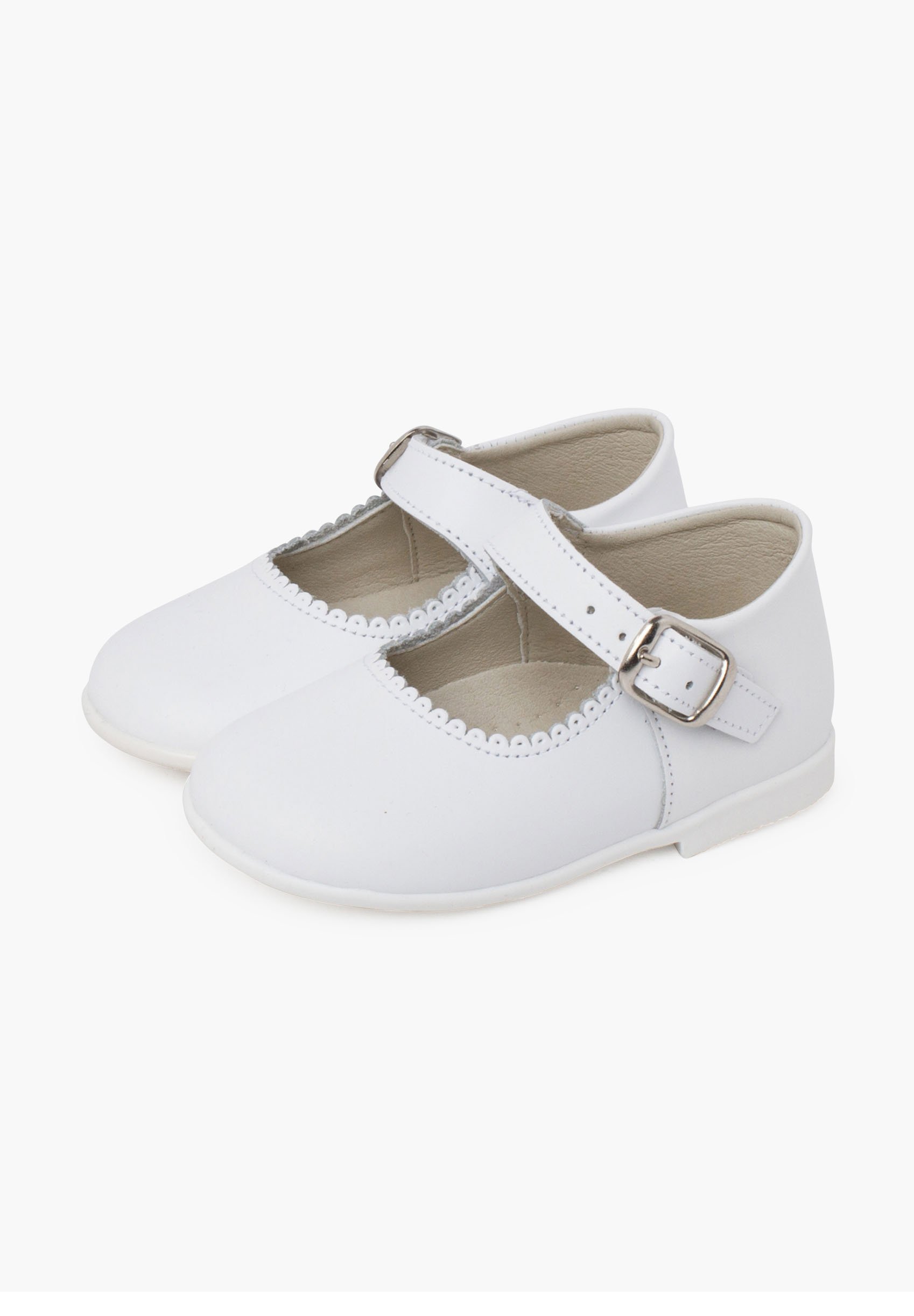 Pisamonas MERCEDITAS NIÑA HEBILLA - Scarpe da bambino - bianco