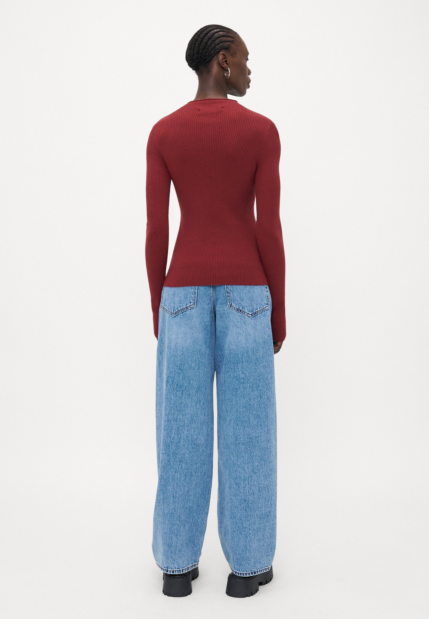 Pull Vero Moda Tall VMNANCY à col montant - Syrah