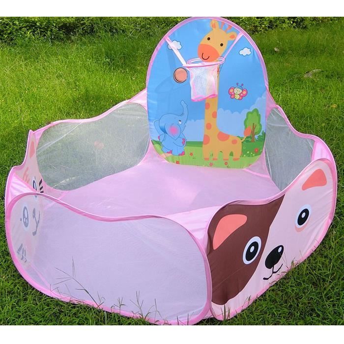 Tenda da gioco per bambini, piscina di palline, per interni ed esterni, gialla
