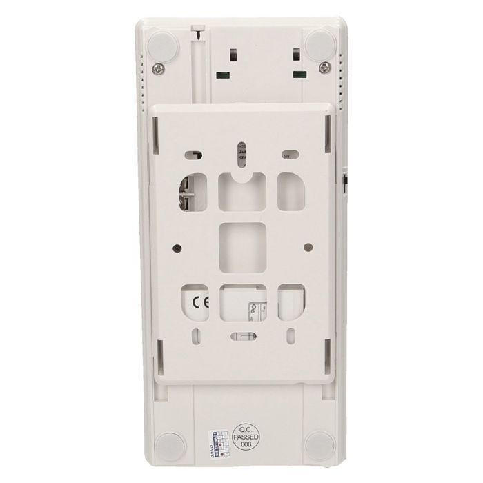 Bedrade intercom voor eengezinswoningen - Orno - Wit - Inbouwmontage - 2 draden - 230V voeding