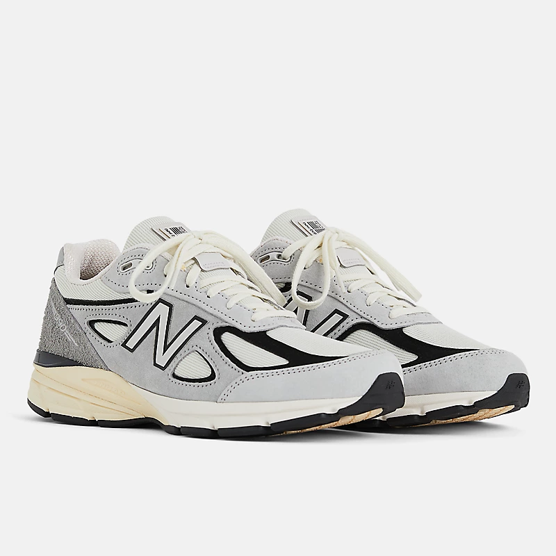 Unisex Wyprodukowano w USA 990v4 - Szary z czarnym