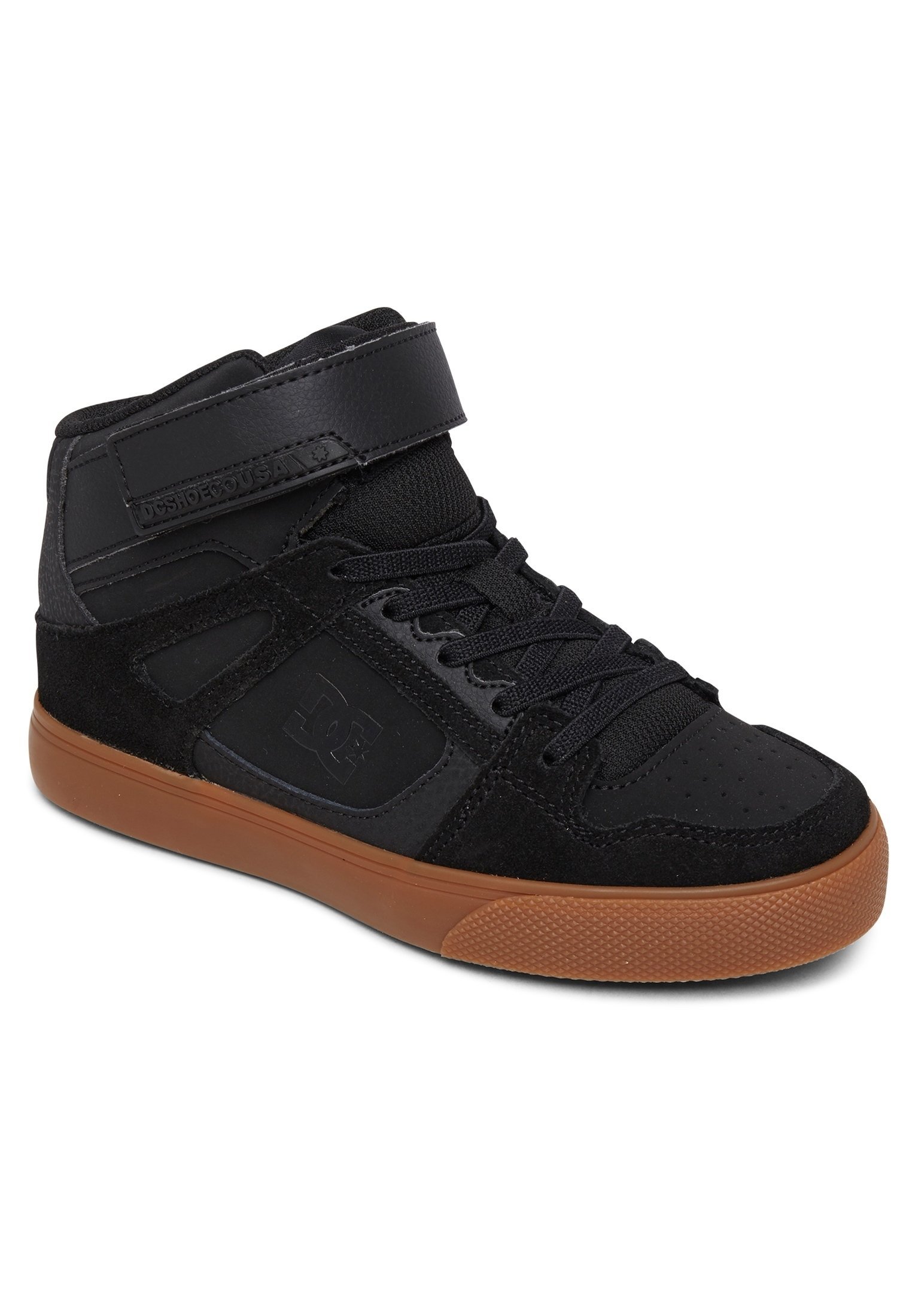 DC Shoes PURE HI TOP UNISEX - Scarpe da ginnastica alte - gomma nera bgm