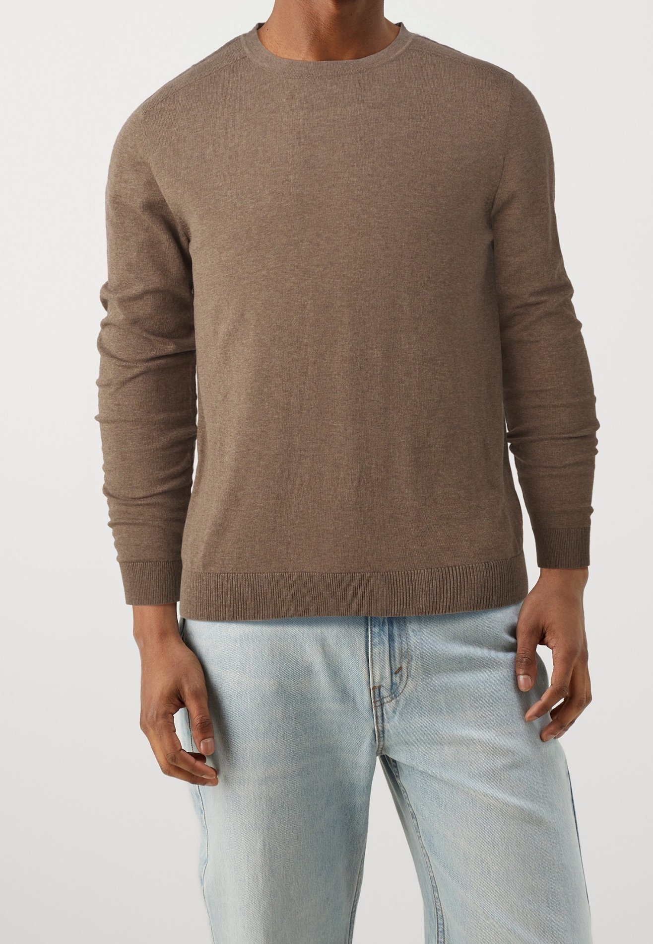 Selected Homme trui - bruin