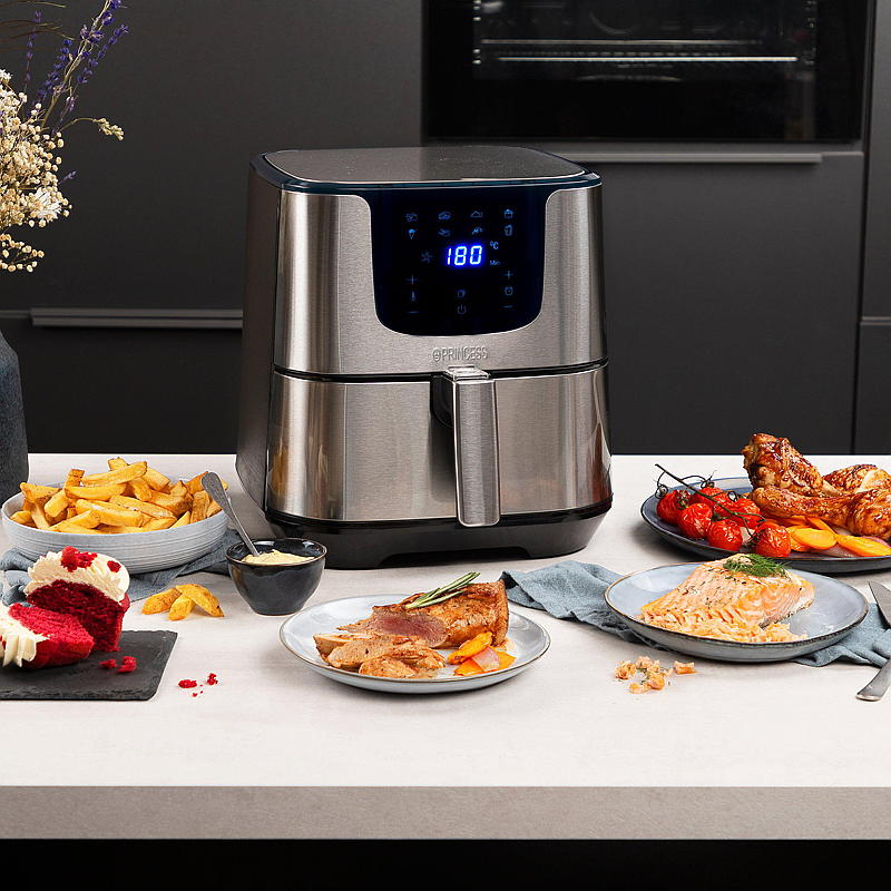 Princess, elektrisk airfryer 1700 W, 5,5 l, Deluxe XXL