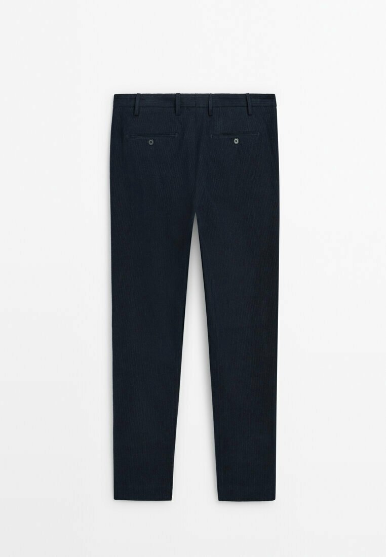 Massimo Dutti Chino - donkerblauw