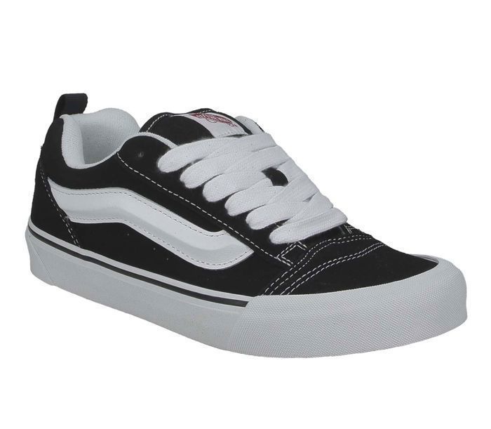 Chaussures Vans Knu Skool Unisex Noir - VN0009QC6BT - Lacets - Textile