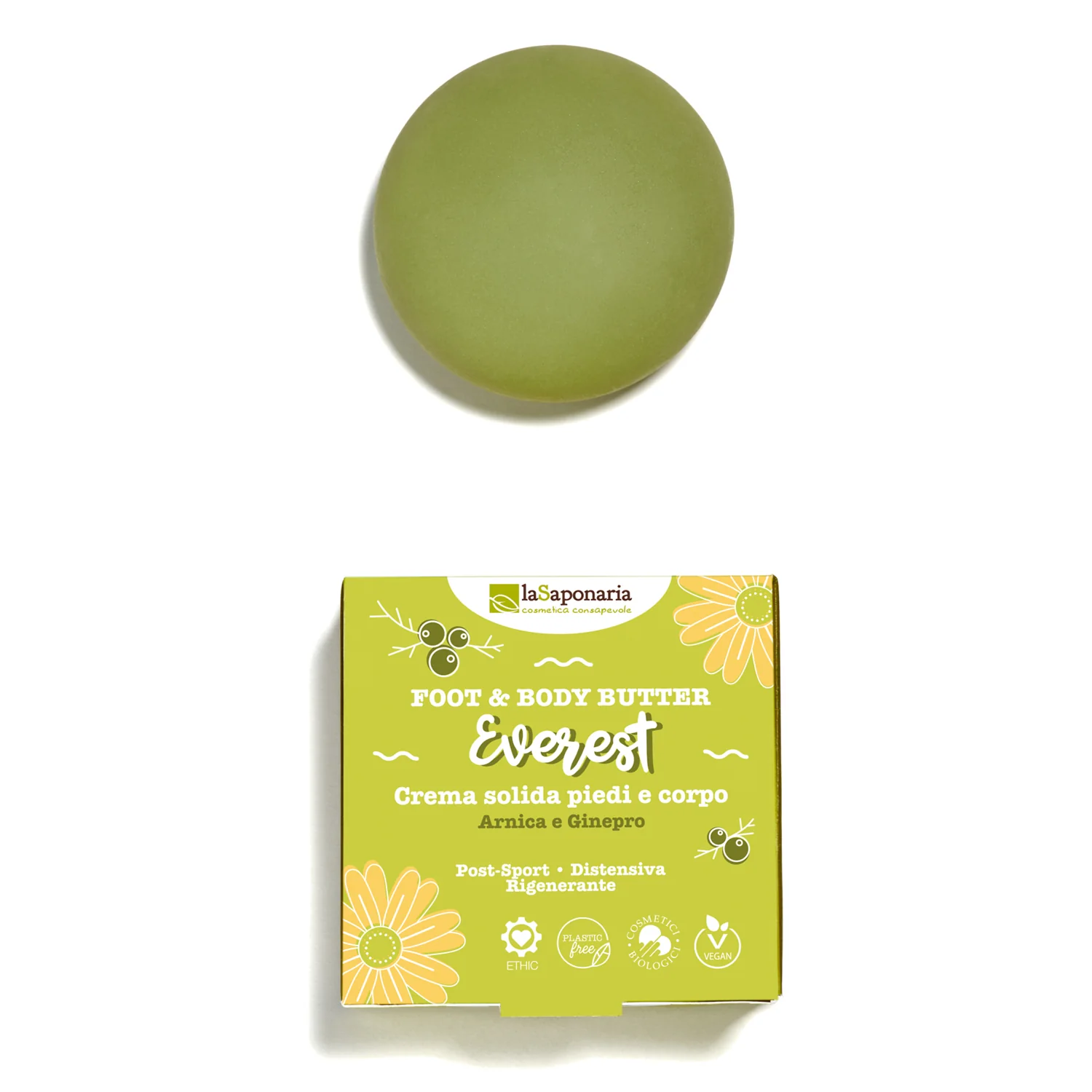 Creme Solide Crema solida piedi e corpo EVEREST - Crema Corpo, Trattamento Piedi