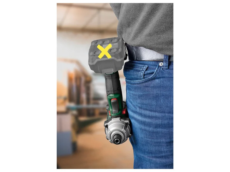 Parafusadeira de impacto sem fio PARKSIDE® PDSSA 20-Li B2, 20 V