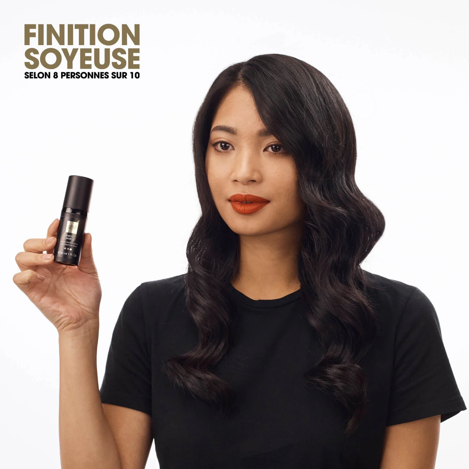 ghd Sérum lissant de finition – dramatic ending