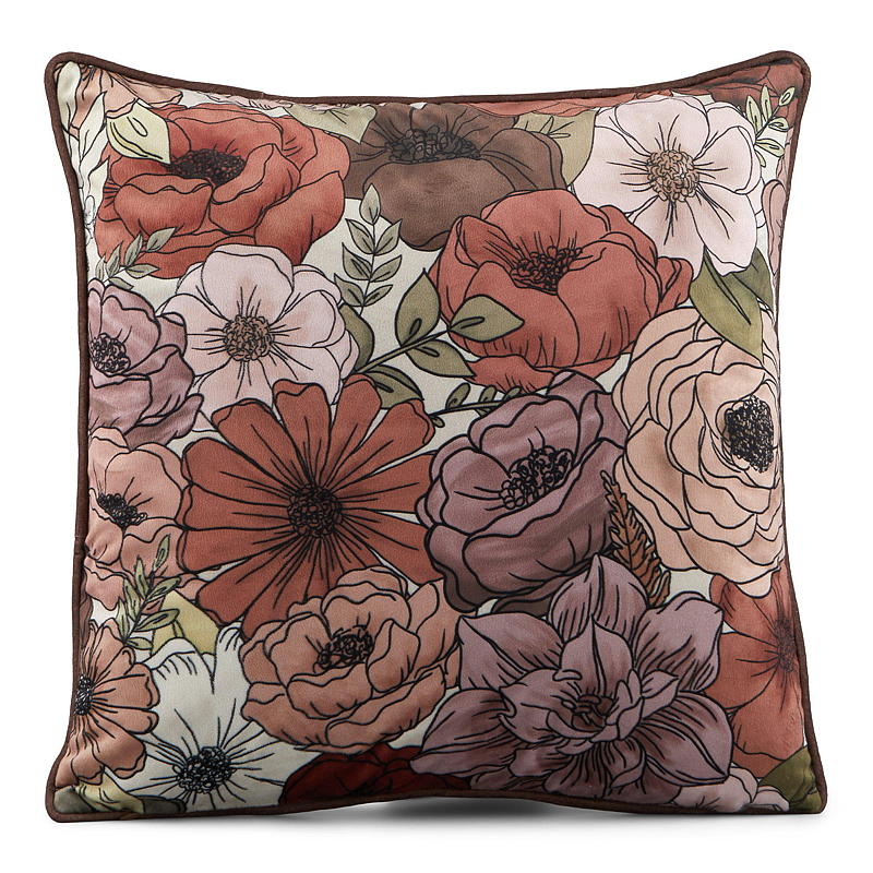 Fodera per cuscino Home 45x45 cm anemone velluto