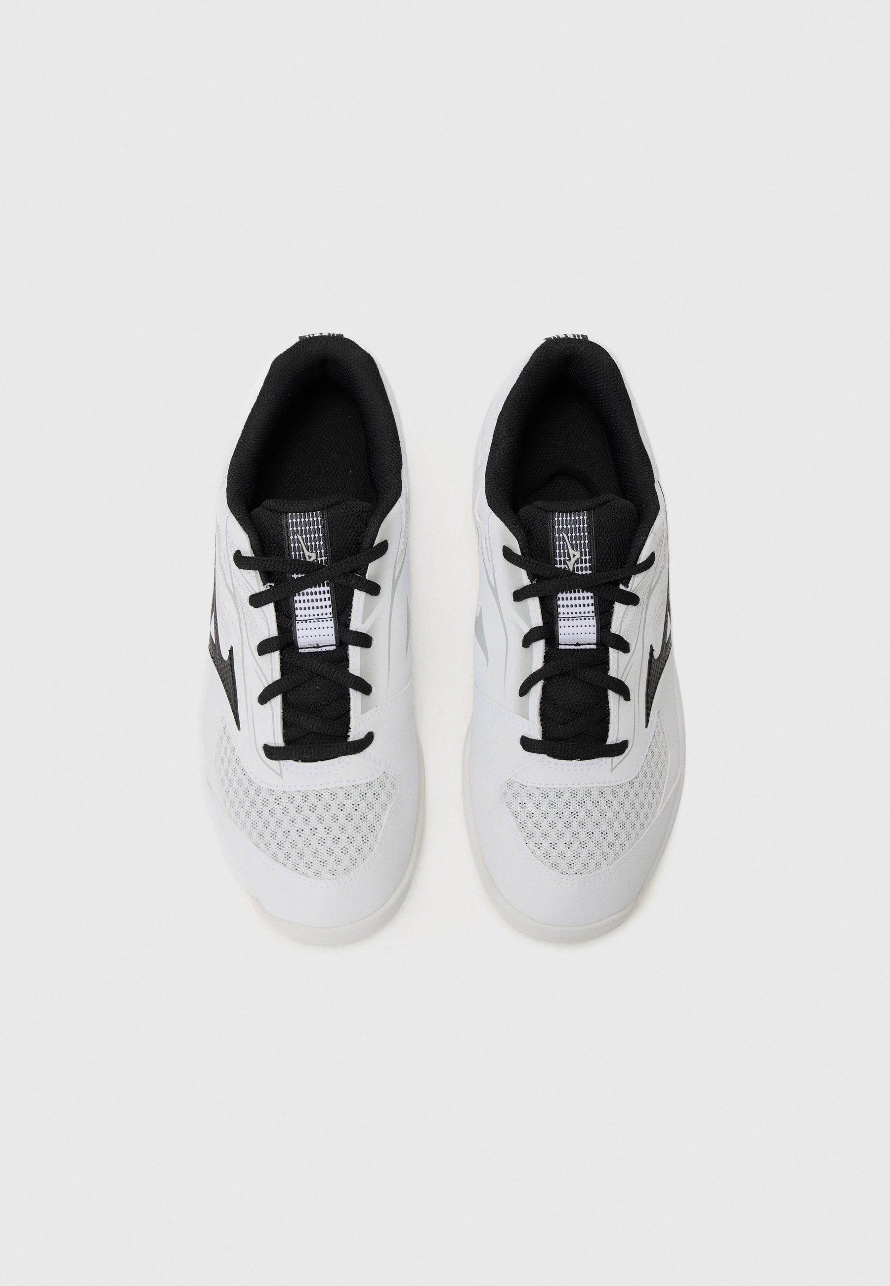 Mizuno BREAK SHOT 5 - Tenisové boty na koberce - white/black/harbor mist