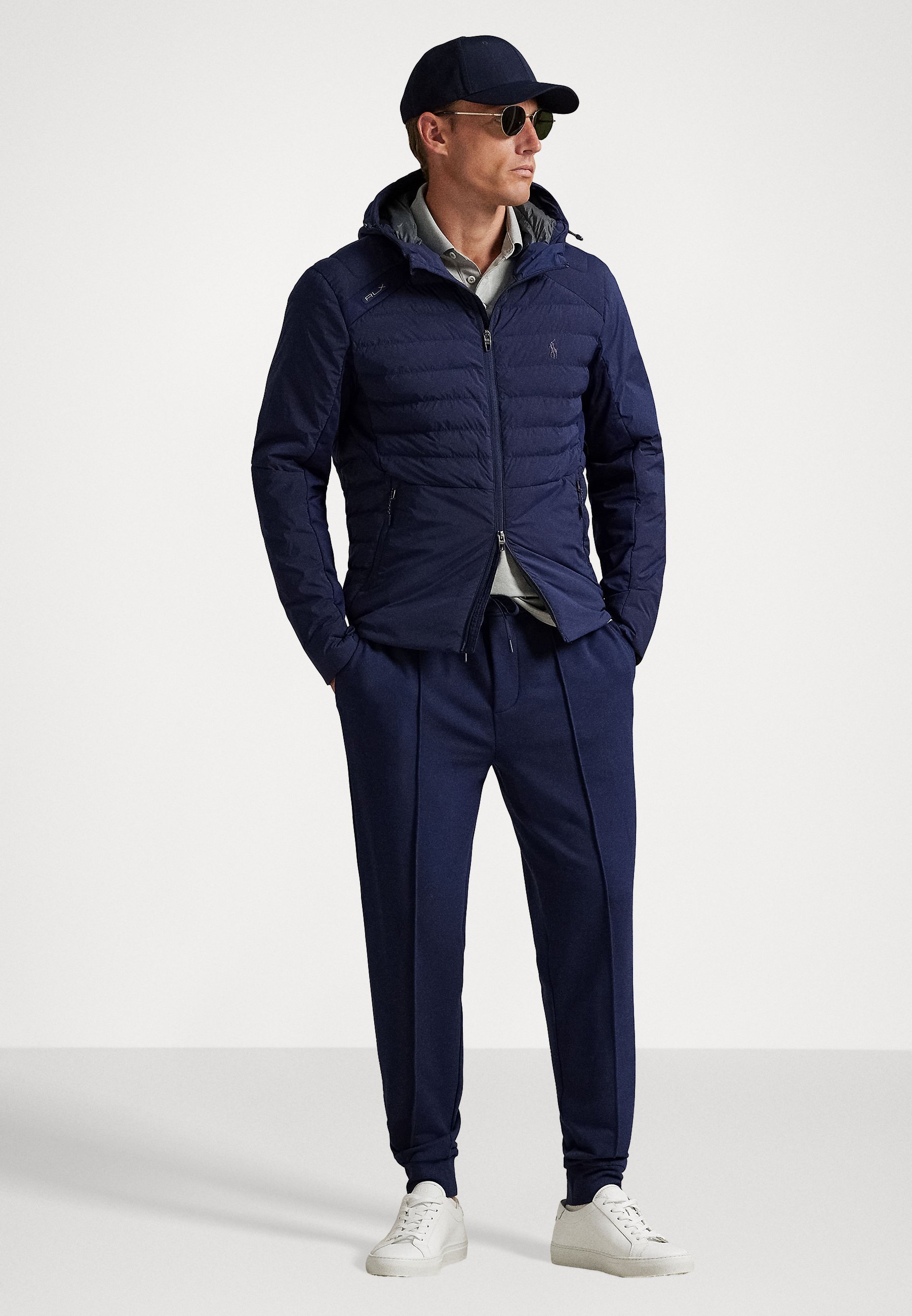 Giacca con cappuccio trapuntata Polo Ralph Lauren - Giacca da esterno - blu navy raffinato