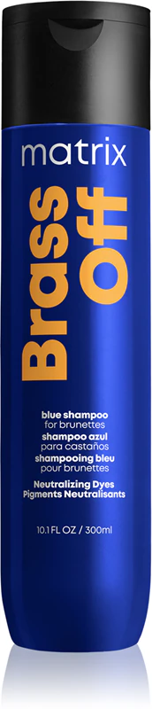 Matrix Brass Off shampoo neutraliseert rode tinten.