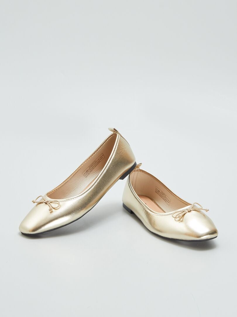 Bailarinas douradas - BEGE