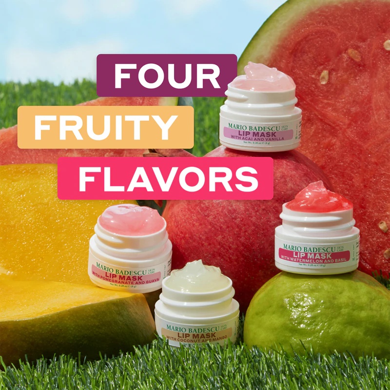 Darilni set vlažilnih mask za ustnice Mario Badescu Lip Mask Collection