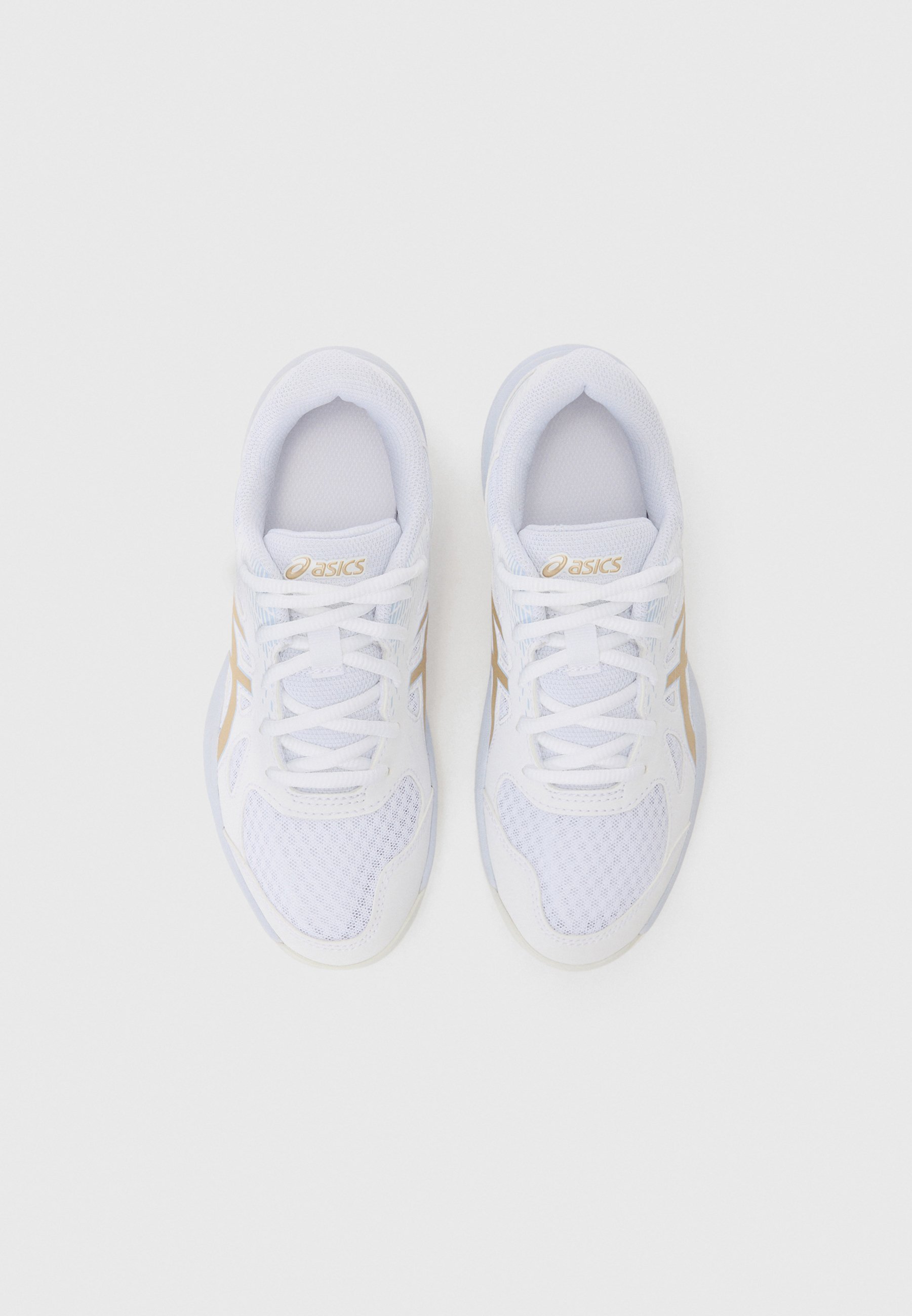 ASICS UPCOURT 6 UNISEX - Scarpe da pallamano - bianco/champagne