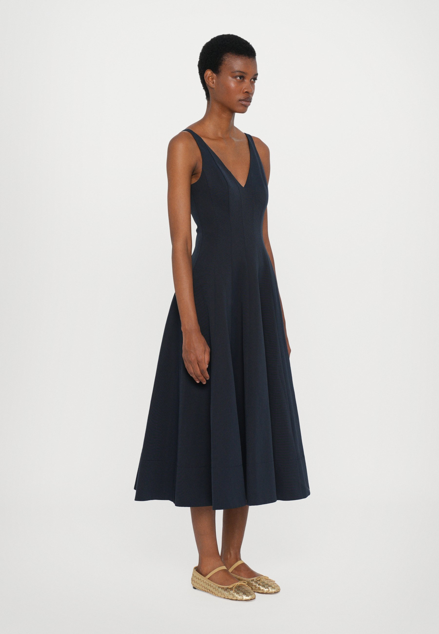 STAUD MARIETA JURK - Cocktailjurk / Feestjurk - marineblauw