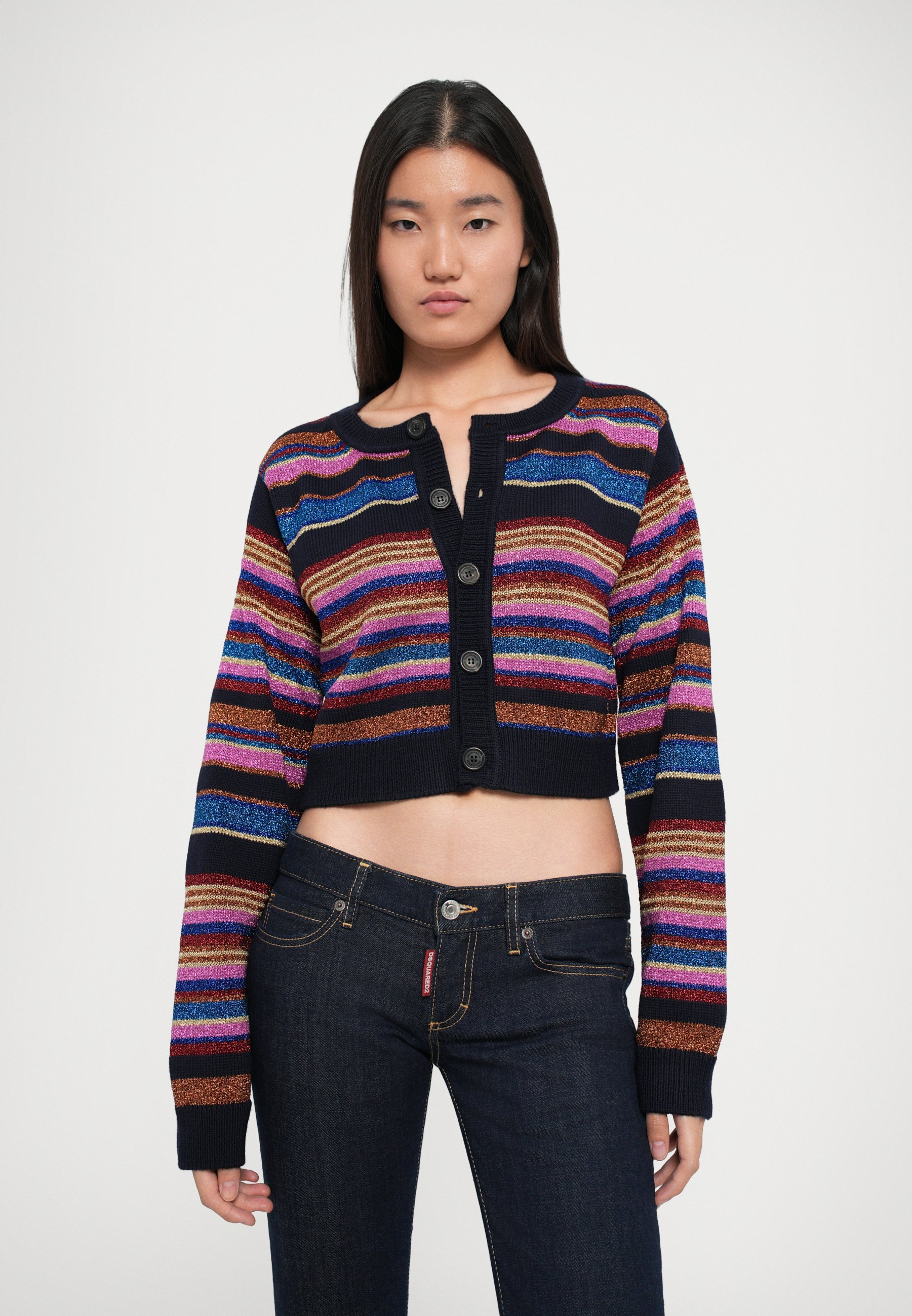 Dsquared2 VENUS - Jeans a zampa - blu navy