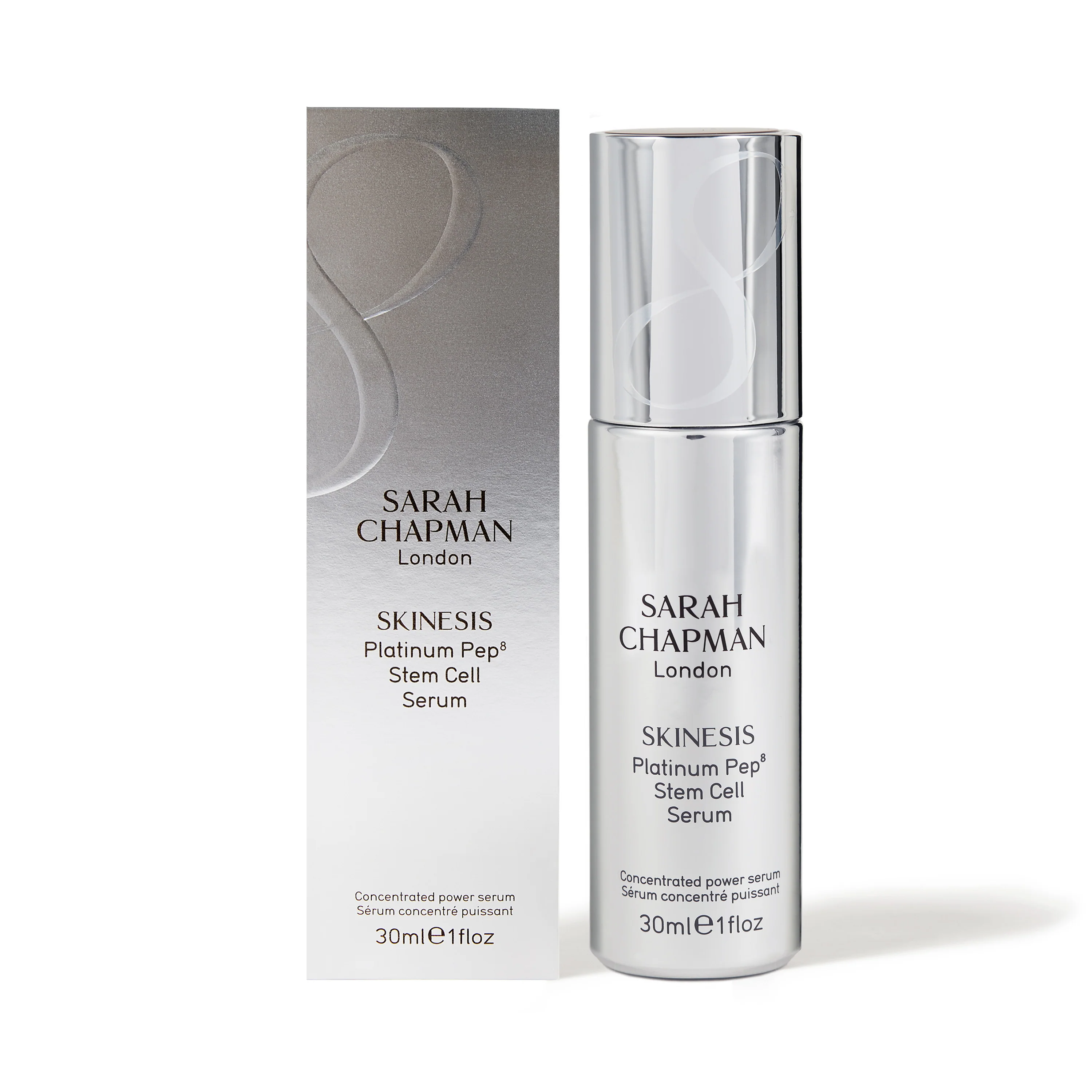 Serums & Boosters  Skinesis Platinum Pep8 Stem Cell Serum - Siero viso antirughe, Siero viso illuminante