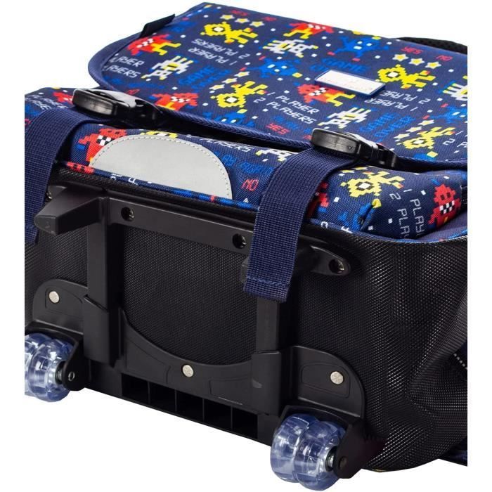 SNOWBALL Rolling Backpack - AIC-T05241 - Blue - 41 cm - 28 liters