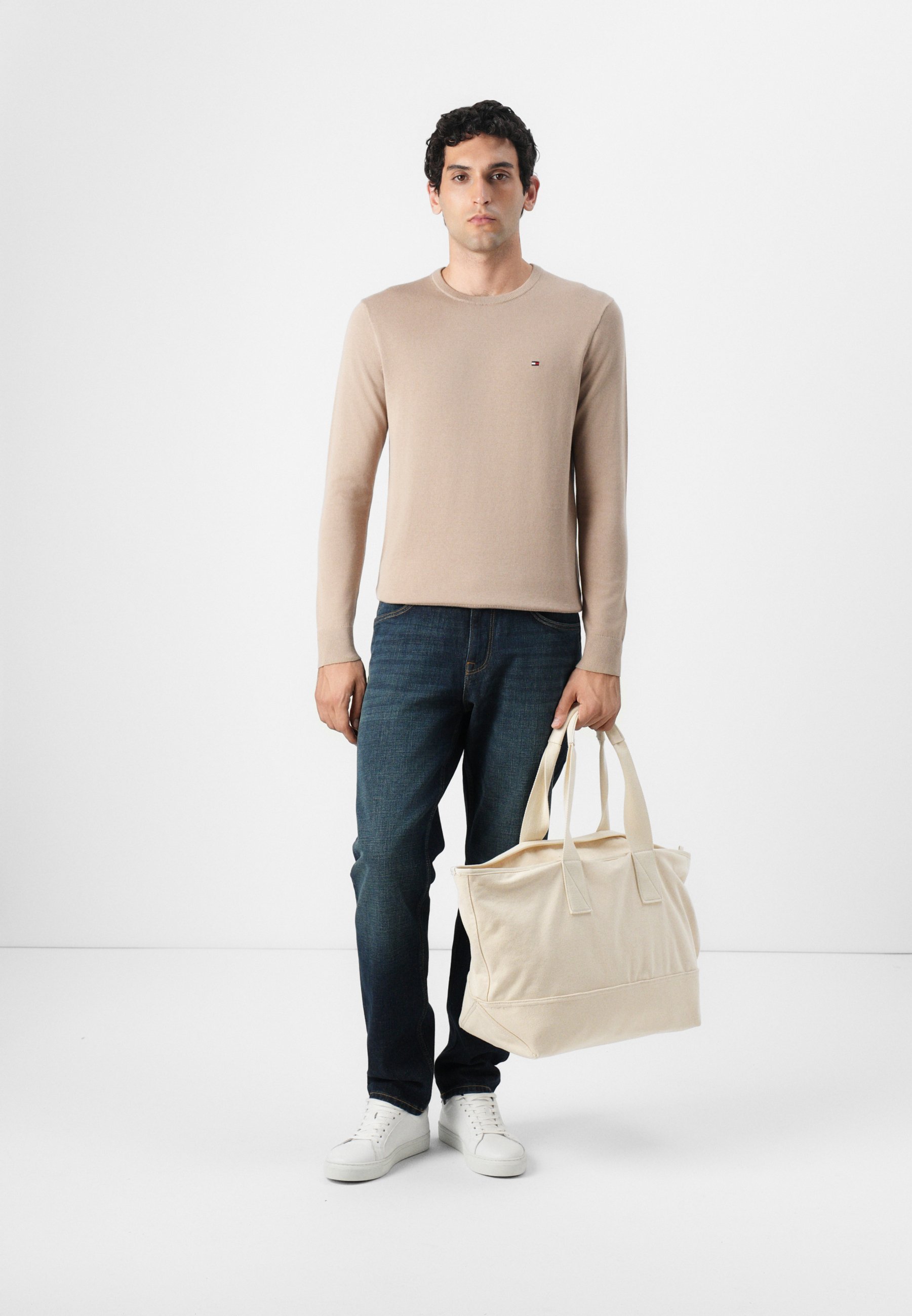 Tommy Hilfiger STRAIGHT DENTON - Jean droit - bleu foncé
