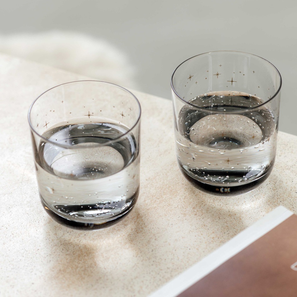 Villeroy & Boch vandens stiklinių rinkinys, 2 dalys „Žiemos švytėjimas“ – 1 dalis
