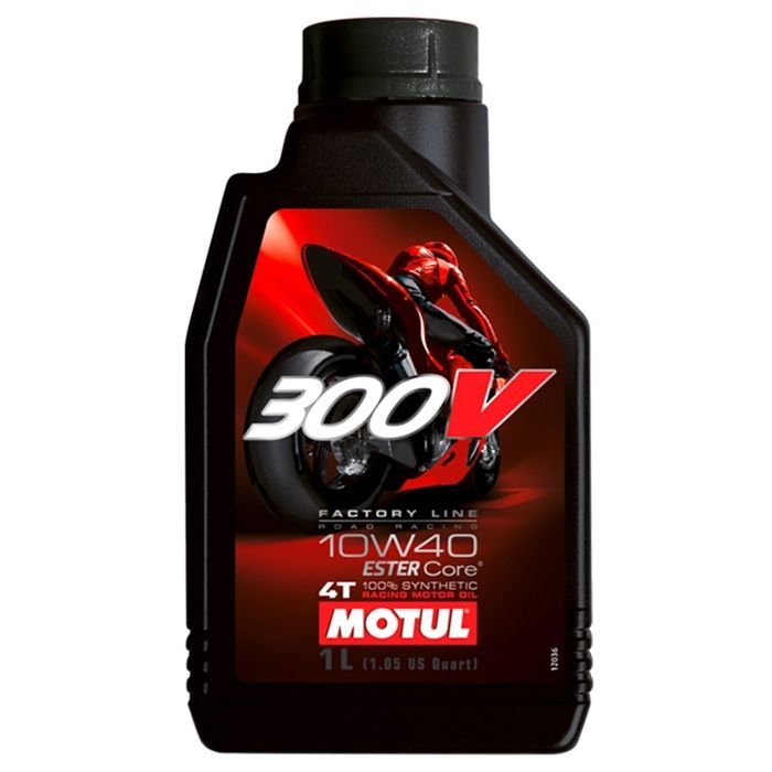 Óleo de motor MOTUL 300V 10W40 4T - 1 litro