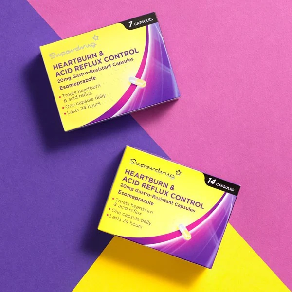 Superdrug Indigestie Relief Esomeprazol 14 Capsule