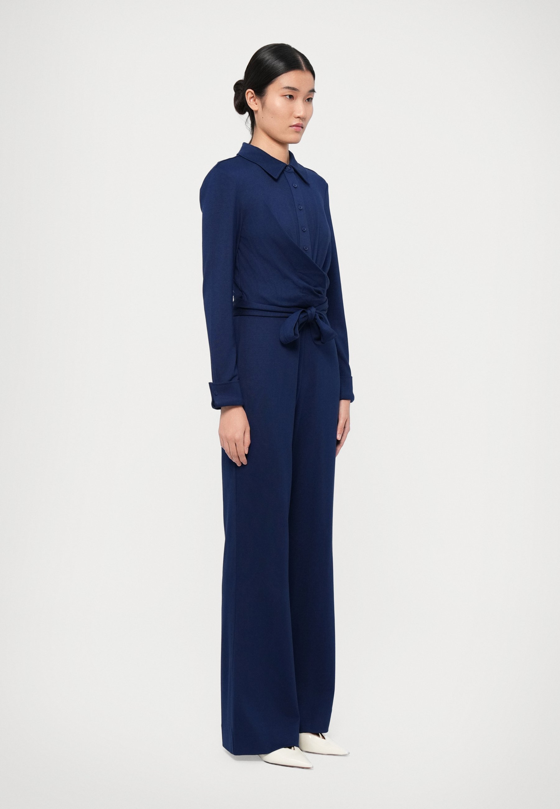Combinaison Diane von Furstenberg MICHELE - bleu marine classique