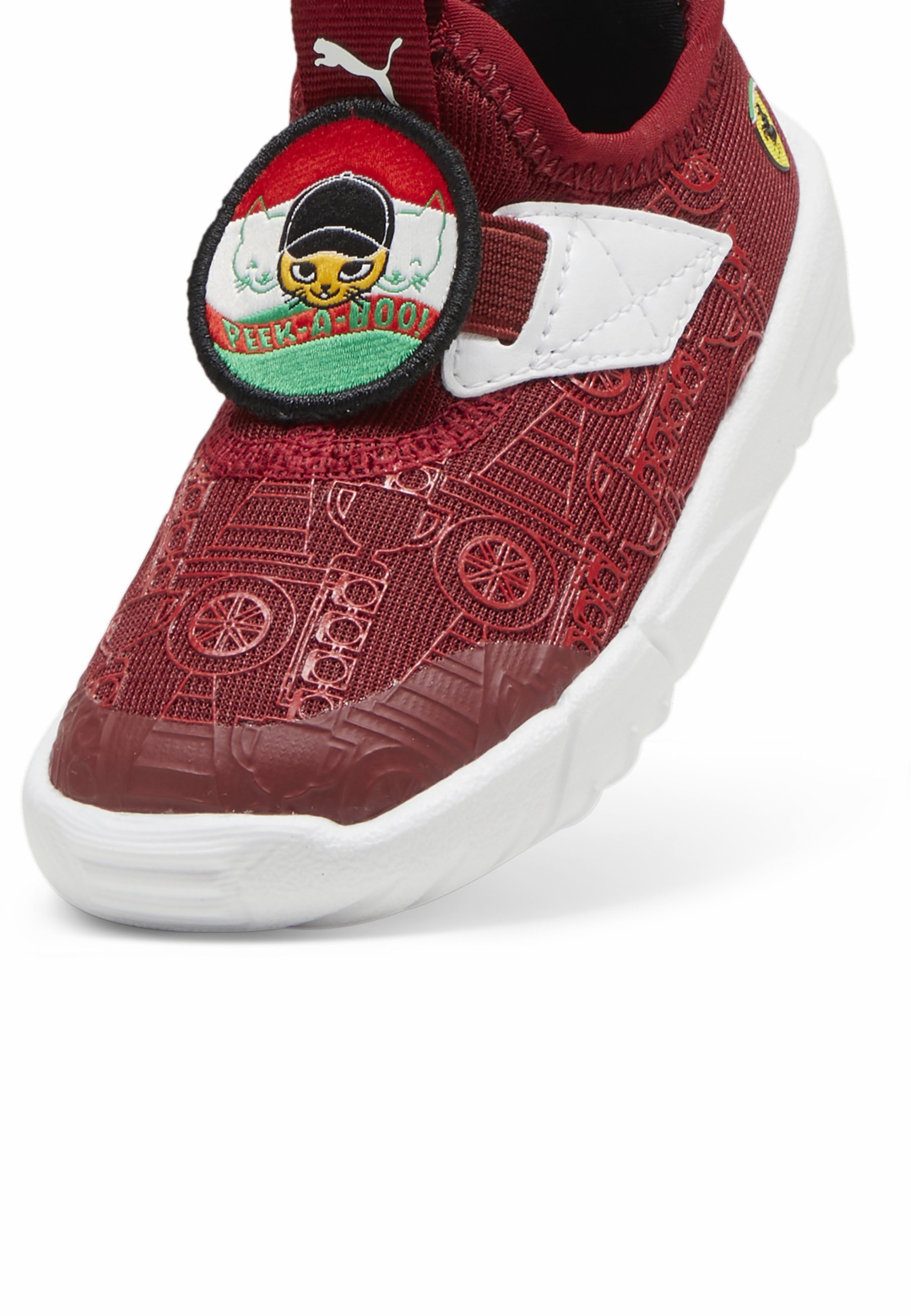 Puma SLIPKART - Slip-ons - intens rood rosso corsa