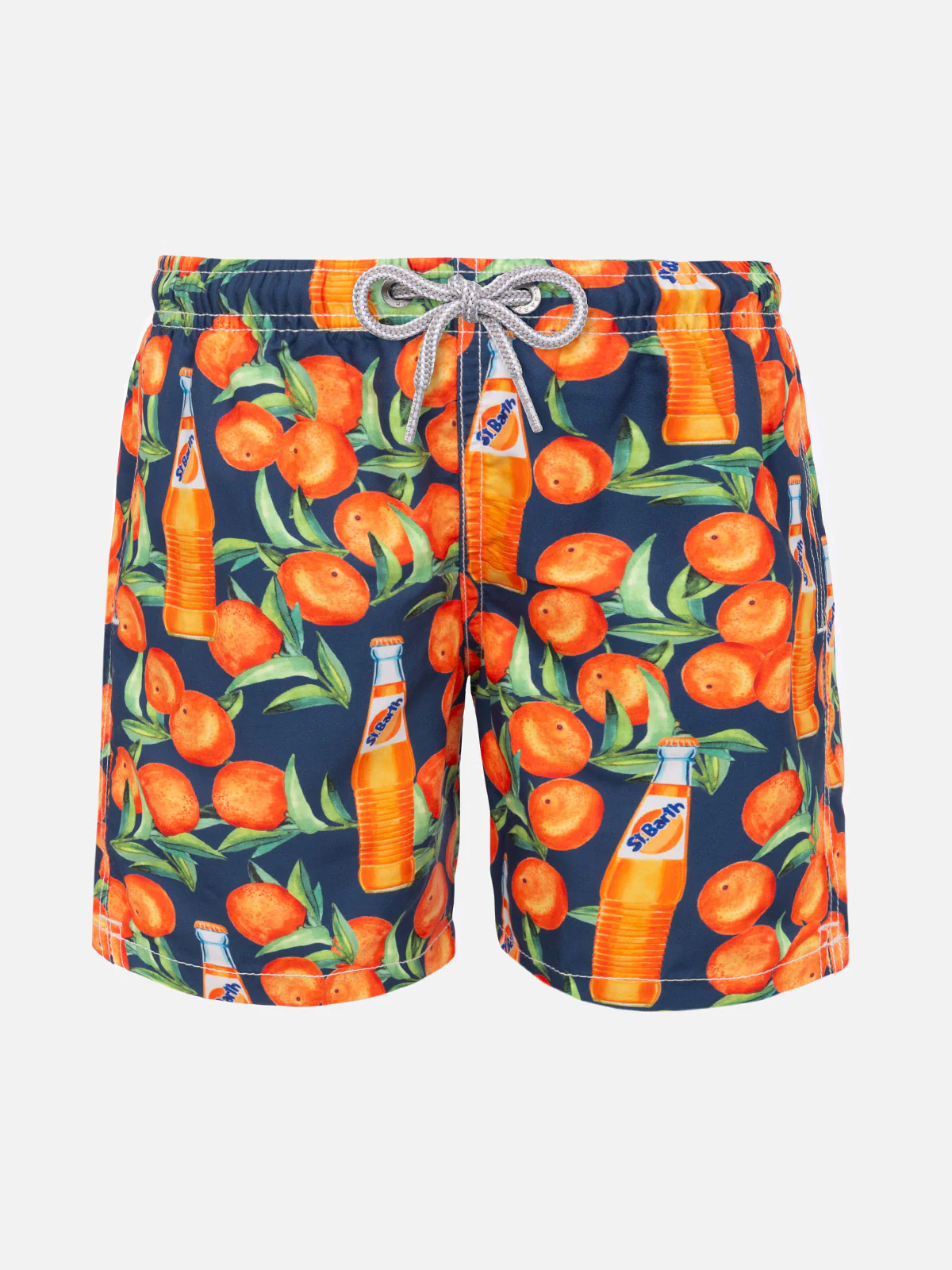Kinderzwempak met oranje print