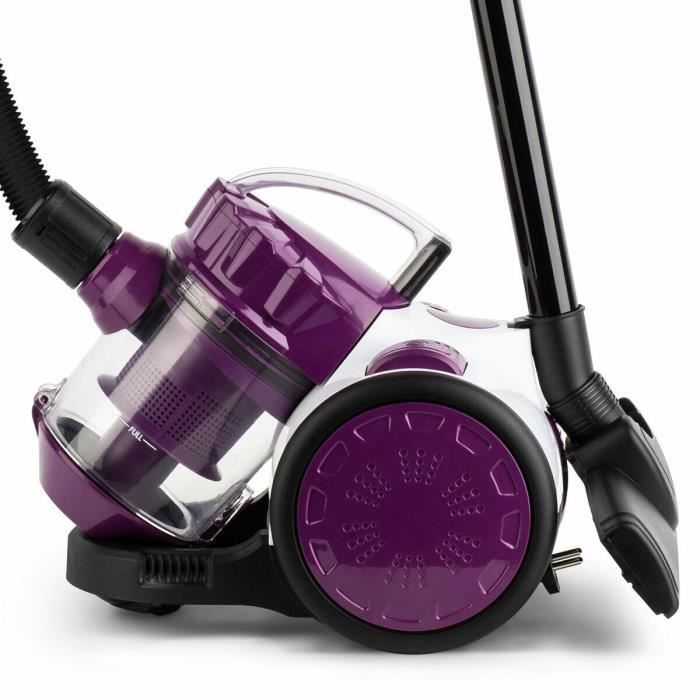 Weasy WS10 Beutelloser Multizyklon-Staubsauger – 1,5 l – 4,2 m Kabel – Klasse A – Lila
