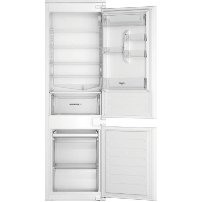 Kombi-Kühlschrank - WHIRLPOOL - WHC18D071A1FR - Einbaugerät - 268 l - LessFrost - Energieeffizienzklasse E - 177 x 54 x 54,5 cm