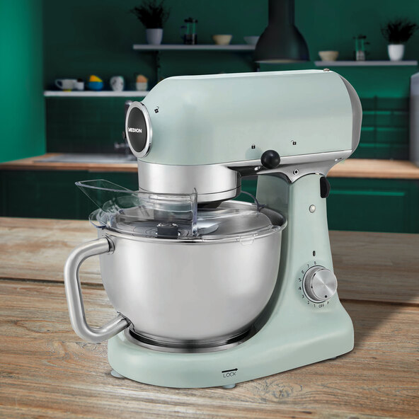 Robot de bucătărie premium (MD16480), verde salvie