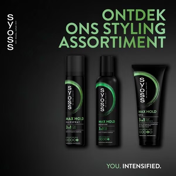 Lak za lase Syoss Hold 5 Max Fix 300 ml